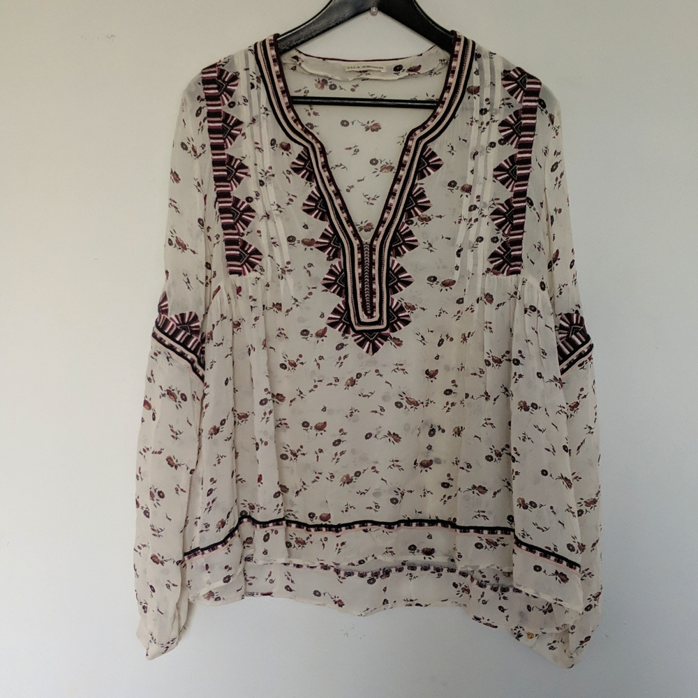 Ulla Johnson Floral embroidered blouse